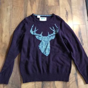 Deer plum colored shirt!